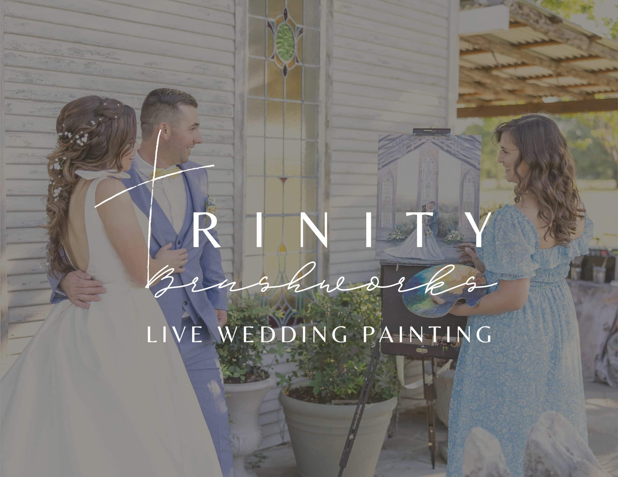 Live Wedding Painting By The Original Texas Wedding Painter   IMG 6937 Scaled 